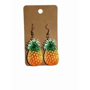 New Novelty Fashion Earrings pineapple fruit food
